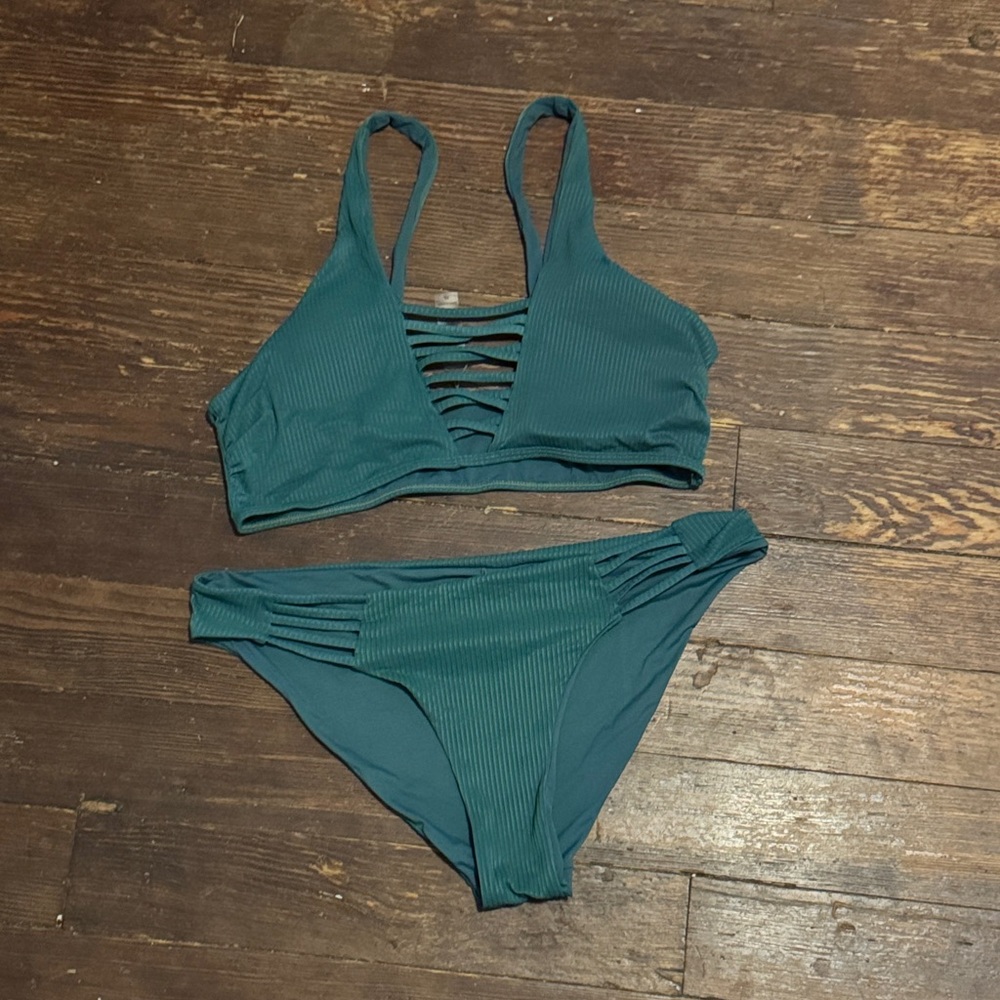 TiniBikini Green Bikini Set